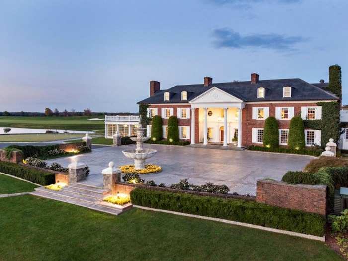 Trump also has his own private villa on the grounds at Bedminster.