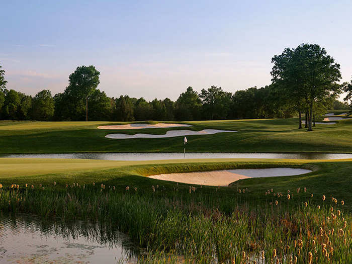 The Old Course opened in 2004, while the New Course opened in 2008.