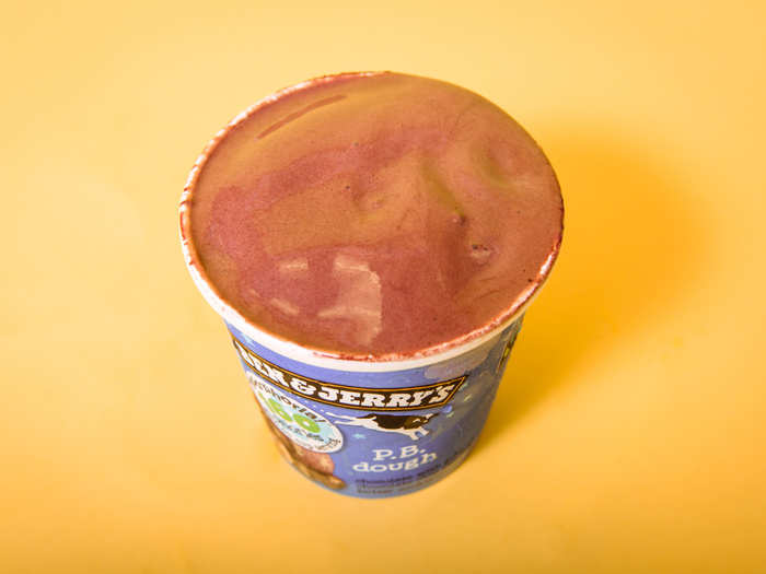 The flavor and texture were almost identical to the regular chocolate Ben & Jerry