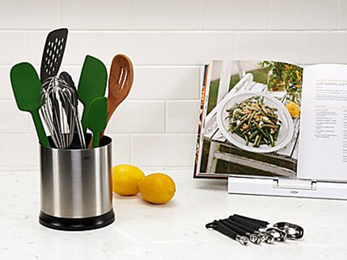  A utensil holder that keeps your kitchen tools tidy and accessible 