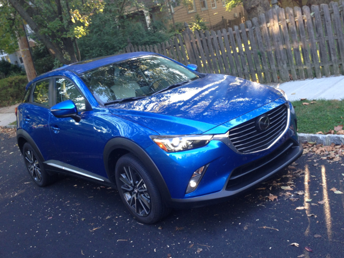 ... The subcompact CX-3 and...