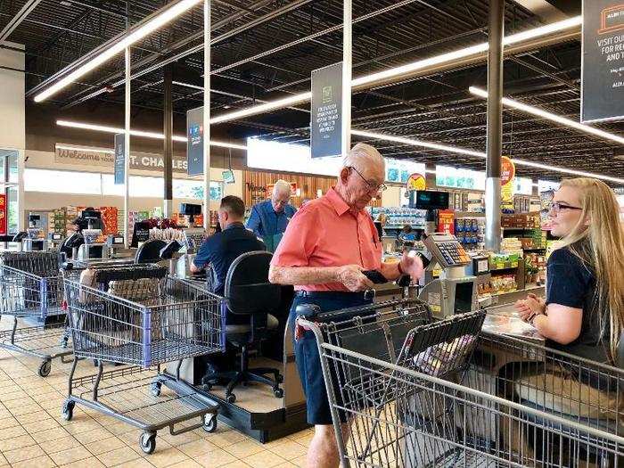 Overall, the newly remodeled Aldi store was brighter and bigger with far more to offer in the fresh department compared to the older stores.