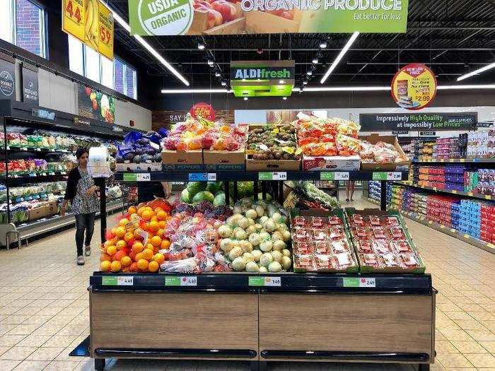 Aldi also saves money by displaying products in the boxes in which they were shipped. This cuts down on the amount of time employees spend stocking shelves, which in turn saves labor costs.