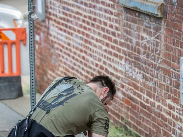 Seconds later, the car struck, and Little jumped from the truck to assist those who were injured. He rushed to Heyer’s body, attempting to help her. After other medical personnel made their way to her, he left.