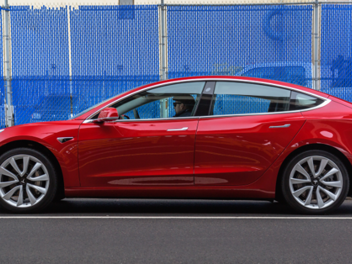 7. The standard Model 3 comes with 18-inch or 19-inch sport wheels from Tesla. The Model 3 Performance can be upgraded to 20-inch "performance" wheels that have better grip. Larger tires also tend to increase a car