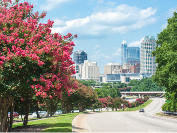 3. Raleigh, North Carolina