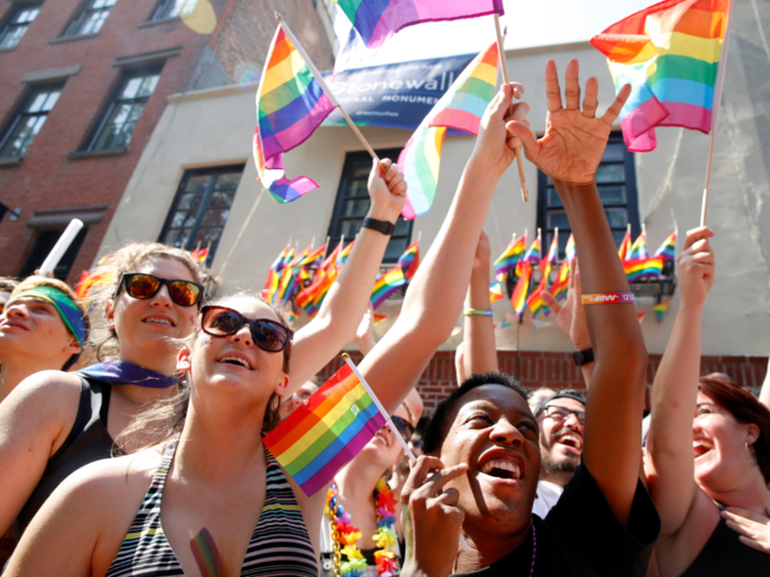 Americans support the LGBT community in great numbers.