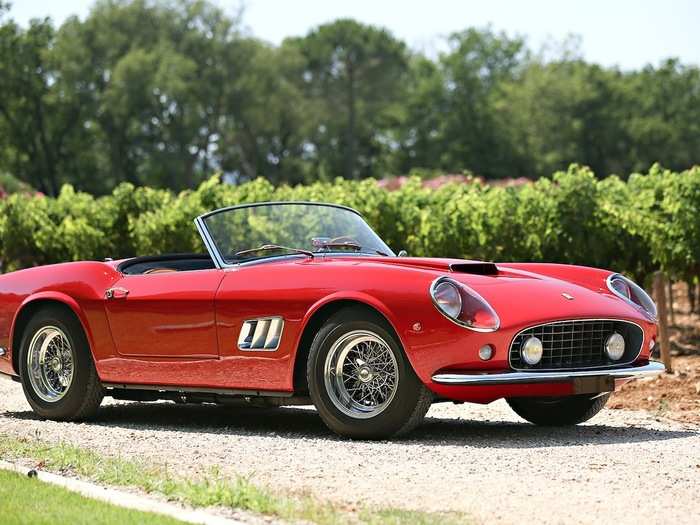 6. 1961 Ferrari 250 GT SWB California Spyder