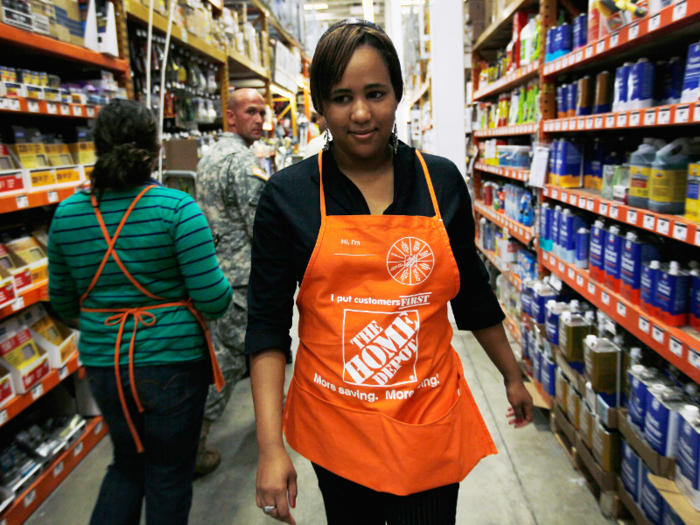 5. The Home Depot: $91.91 billion