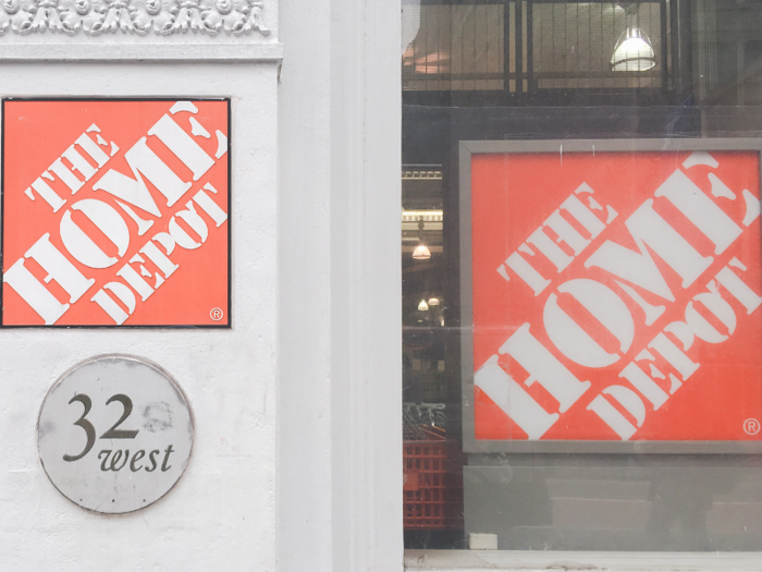 The Home Depot I visited was in the Flatiron District.