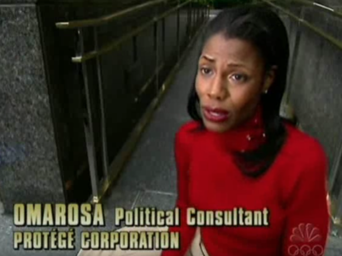 Omarosa made her primetime debut on NBC