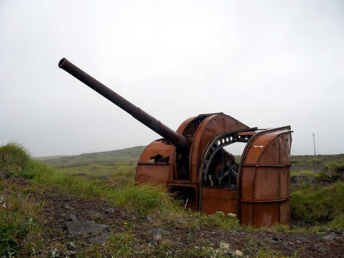 While beautiful, the island is a frigid, haunting monument to a battle that claimed the lives of almost 5,000 Japanese and American men.