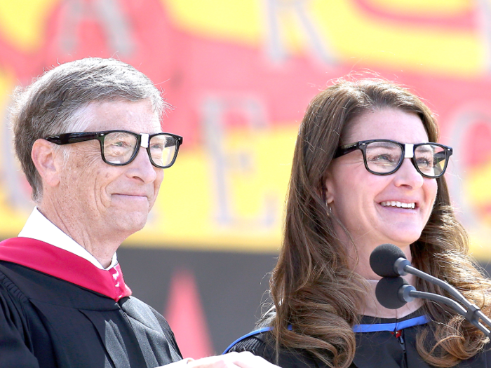 1. Bill and Melinda Gates