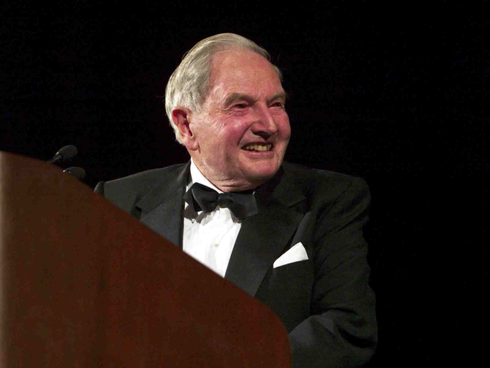 12. David Rockefeller