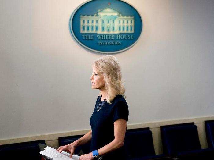 Kellyanne embraces her popularity. "Nobody knows who I am because of my husband," she told The Post. "People know of my husband because of me."