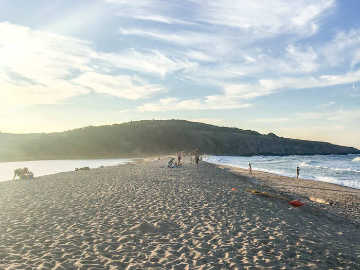 If you drive a bit away from Sozopol down the coast, you can easily find beaches that are practically empty. Veleka Beach in Tsarevo is known for having the Black Sea on one side and the Veleka River on the other. You can swim on both sides.