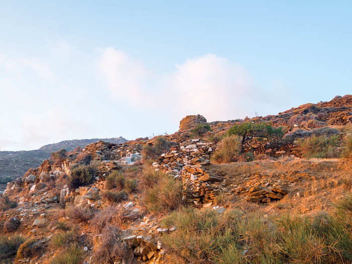 Driving in Tinos, you feel lost in time. I could have sworn that the day I spent driving around the island lasted a week. But maybe that