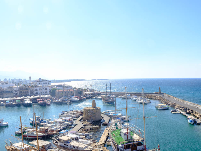 About 3,600 square miles in size, Cyprus has tons of different geographical features from natural ports to mountains, valleys, and rock formations that make driving the island a pleasure. Kyrenia Harbor, on the Northern Cyprus side, is one of the oldest sites on the island.