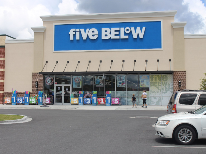 8. Five Below: $1.278 billion in sales, up 28% year over year.