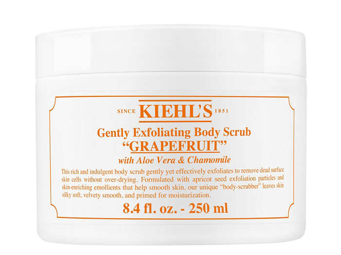 A refreshing body scrub