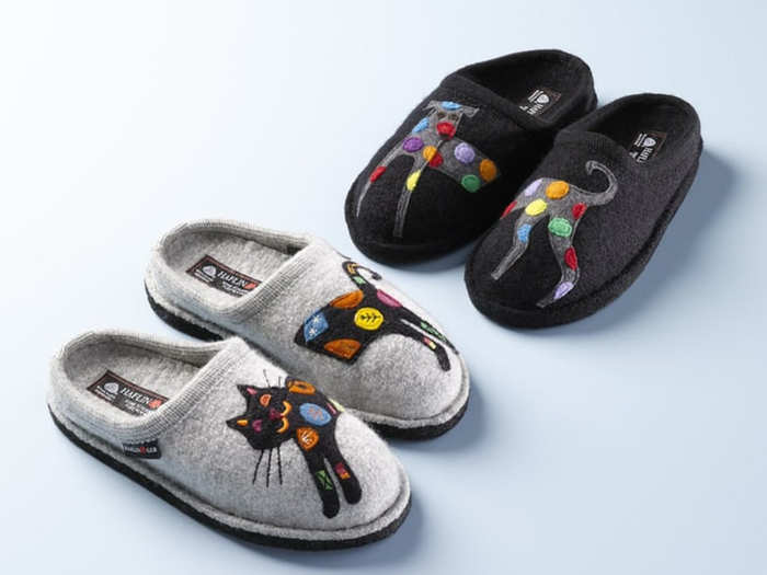 Quirky and comfy slippers