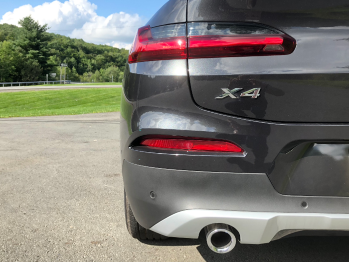 The X3/X4 are compact SUVs, sitting below the midsize X5.