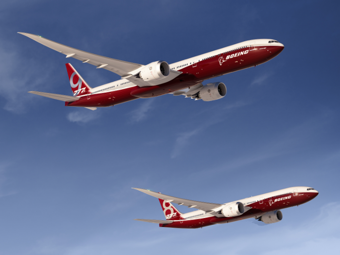 5. Boeing 777X: The 777X is Boeing