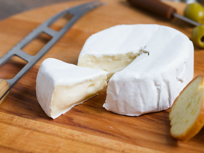 Imported soft cheeses like brie and feta