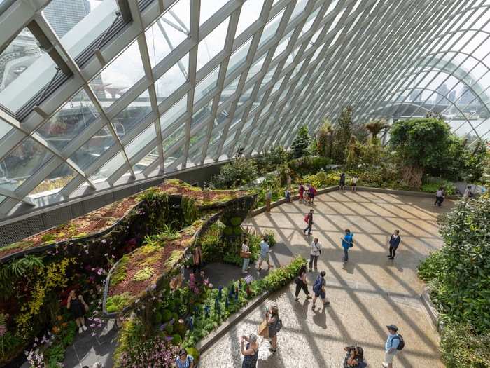 While most people have seen the Supertrees somewhere on the internet, the Gardens By The Bay