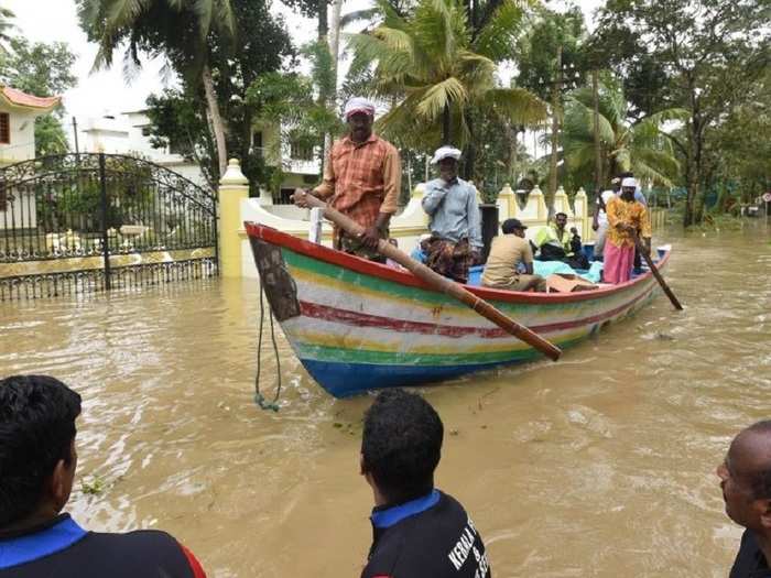 Some local fishermen offered their boats to assist in the rescue.