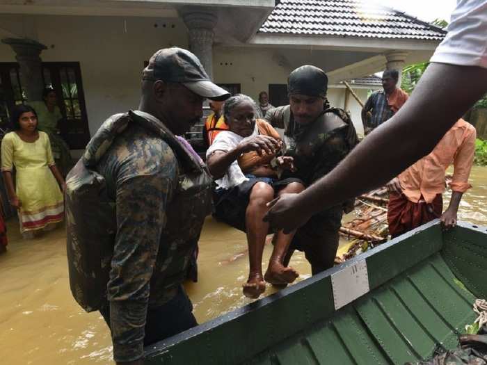 Hundreds of government boats and rescuers have been deployed.