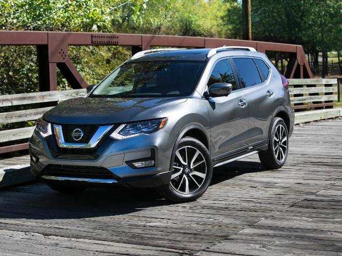 4. Nissan Rogue : 215,202. +10.0%