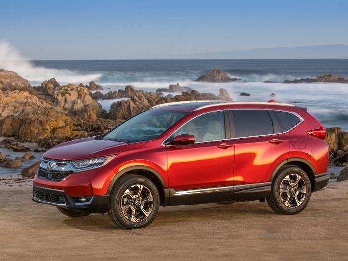 6. Honda CR-V: 179,580. -4.1%