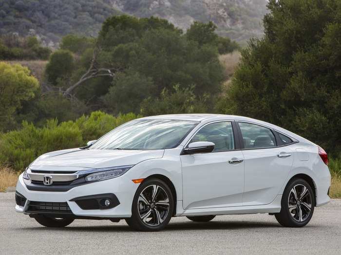 8. Honda Civic: 176,242. +0.3%