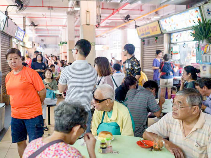 To give you an idea of how integral food is to Singapore