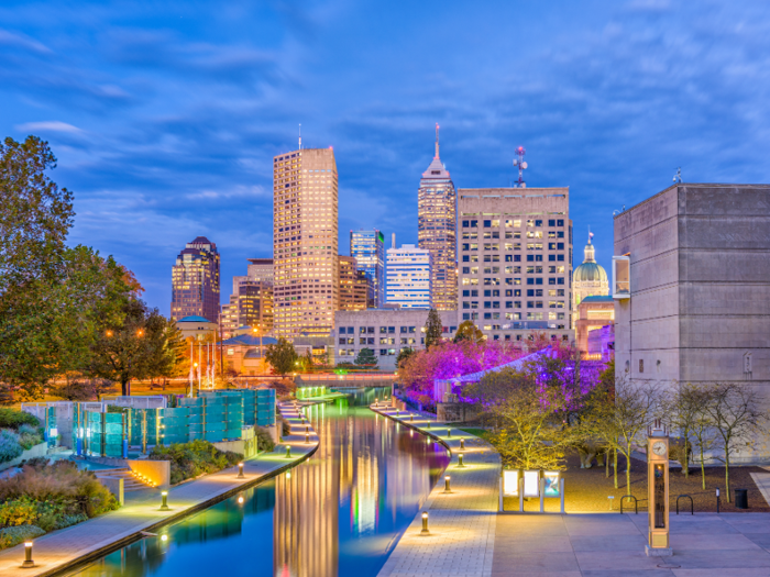 5. Indianapolis, Indiana