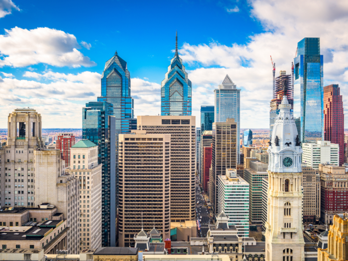 19. Philadelphia, Pennsylvania