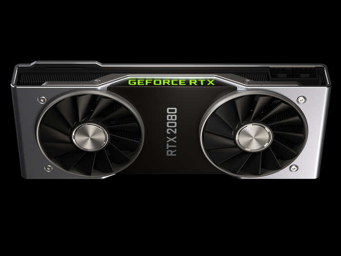 The RTX 2080 is the middle-range card of the three, and is available for pre-order.