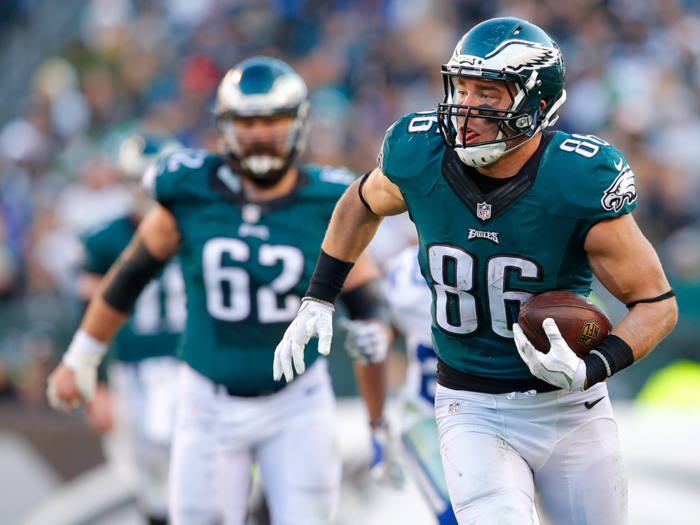 40. Zach Ertz — TE, Philadelphia Eagles