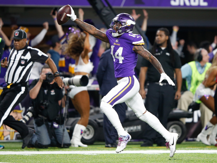 27. Stefon Diggs — WR, Minnesota Vikings