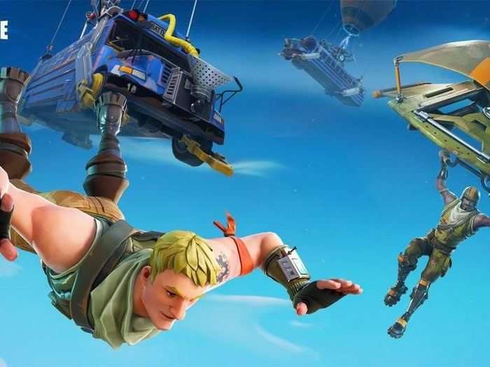 "Fortnite: Battle Royale" makes the list at number four, with 2.98 billion hours spent in the app. That number doesn