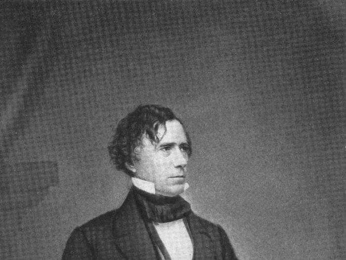 New Hampshire had one president: Franklin Pierce.