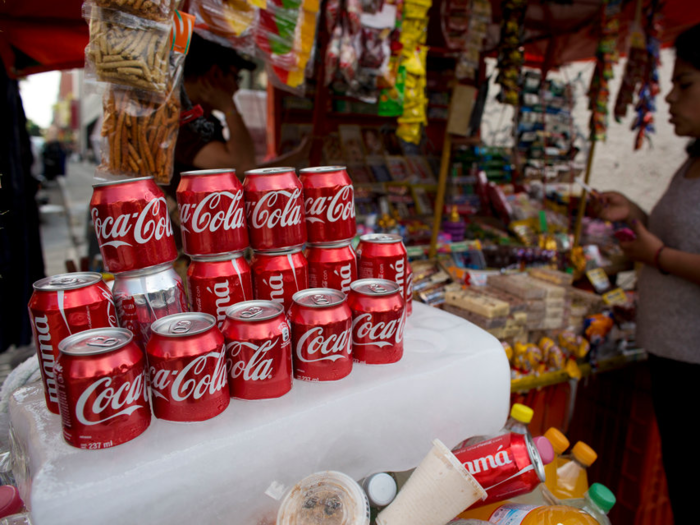Part of why Coke was growing so explosively in Mexico around the time of Fox