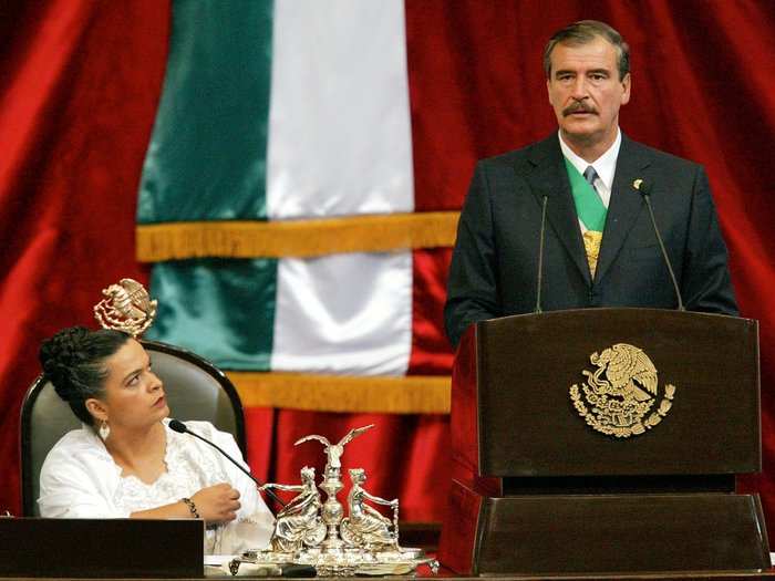 Several decades later, he decided to work for the public instead. In 2000, he won the Mexican presidency.