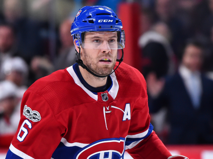 18. Shea Weber — $102.8 million