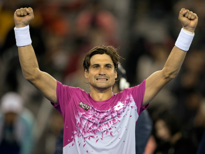 22. David Ferrer — $31.2 million