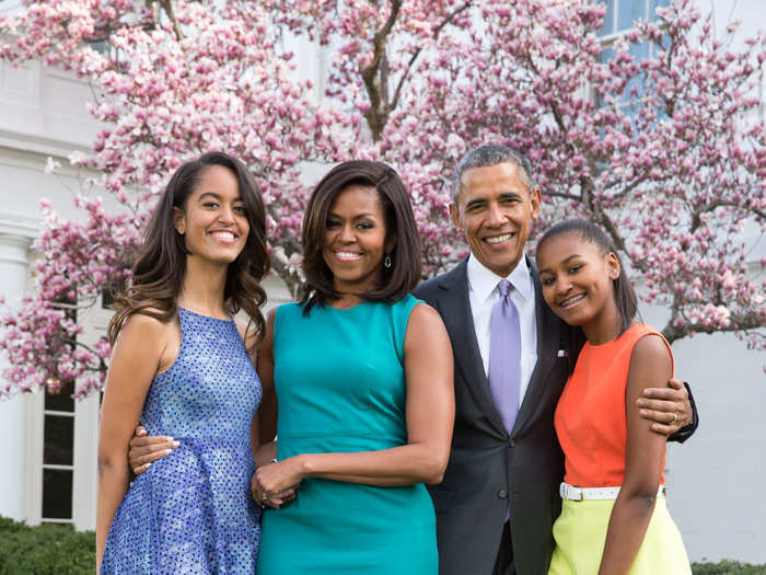 The Obamas had two famous Portuguese Water dogs named Bo and Sunny.