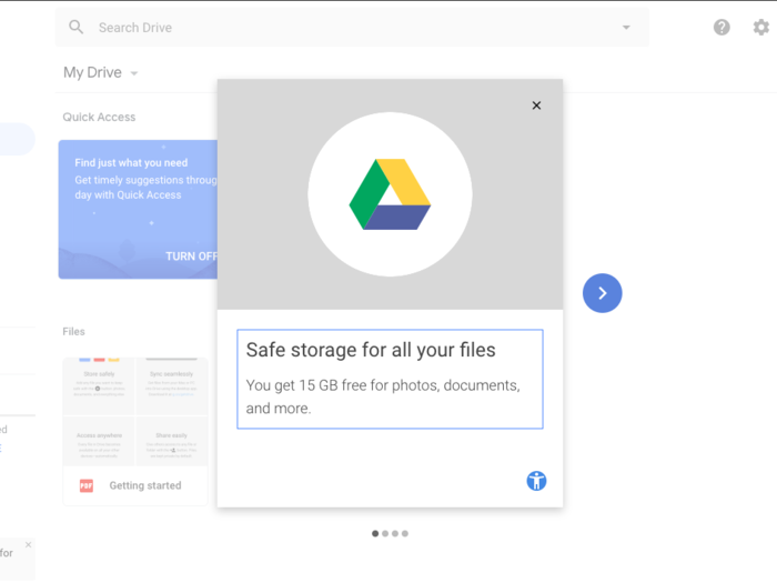 Google Drive offers the most intuitive packages at a great price.