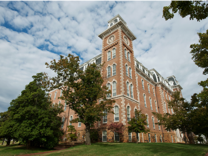 42. University of Arkansas — Fayetteville, Arkansas