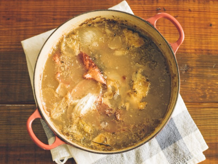 From that meat, you can make bone broth